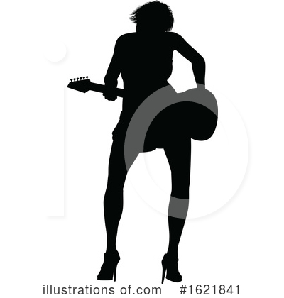 Royalty-Free (RF) Guitarist Clipart Illustration by AtStockIllustration - Stock Sample #1621841