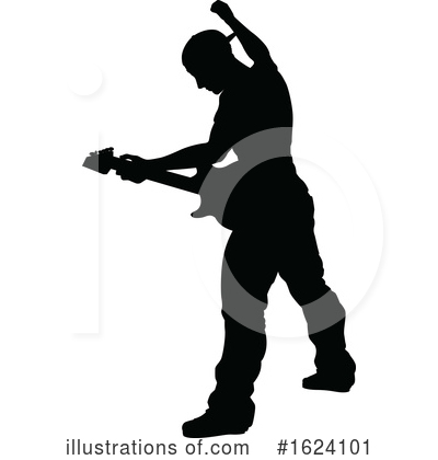 Royalty-Free (RF) Guitarist Clipart Illustration by AtStockIllustration - Stock Sample #1624101