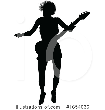 Royalty-Free (RF) Guitarist Clipart Illustration by AtStockIllustration - Stock Sample #1654636