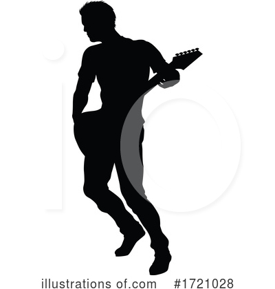 Royalty-Free (RF) Guitarist Clipart Illustration by AtStockIllustration - Stock Sample #1721028