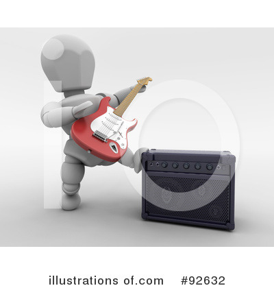 Electric Guitar Clipart #92632 by KJ Pargeter