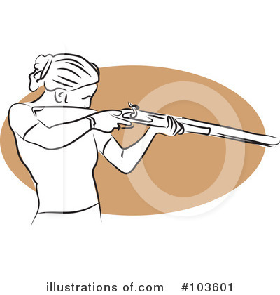 Royalty-Free (RF) Gun Clipart Illustration by Prawny - Stock Sample #103601