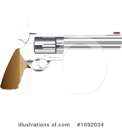 Royalty-Free (RF) Gun Clipart Illustration by michaeltravers - Stock Sample #1092034
