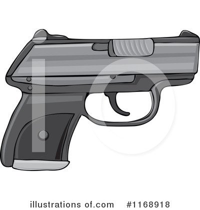 Royalty-Free (RF) Gun Clipart Illustration by djart - Stock Sample #1168918