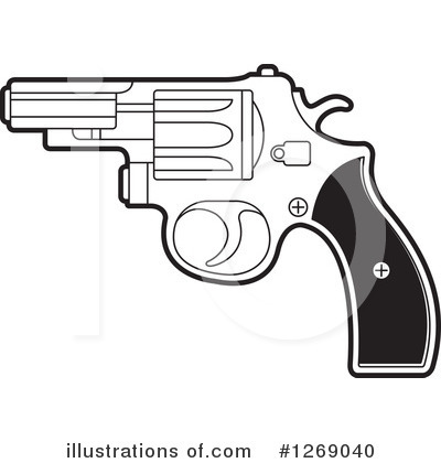 Gun Clipart #1269040 by Lal Perera