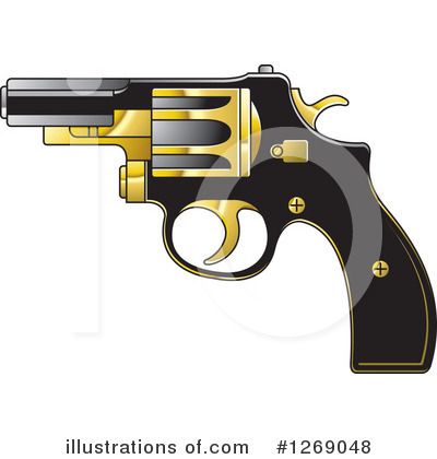 Royalty-Free (RF) Gun Clipart Illustration by Lal Perera - Stock Sample #1269048