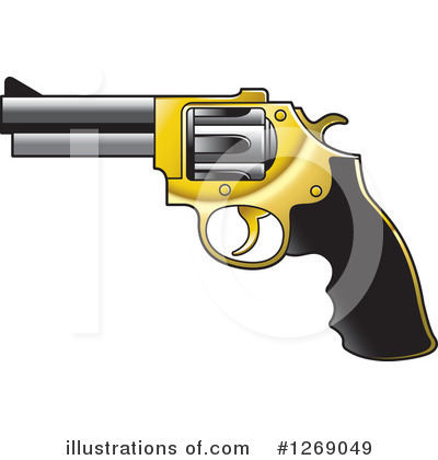 Royalty-Free (RF) Gun Clipart Illustration by Lal Perera - Stock Sample #1269049