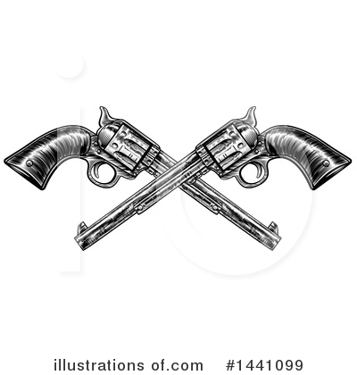 Royalty-Free (RF) Gun Clipart Illustration by AtStockIllustration - Stock Sample #1441099