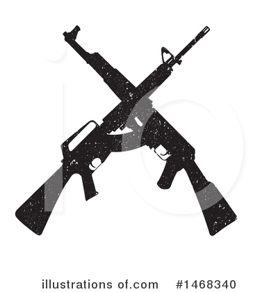 Rifle Clipart #1468340 by BestVector