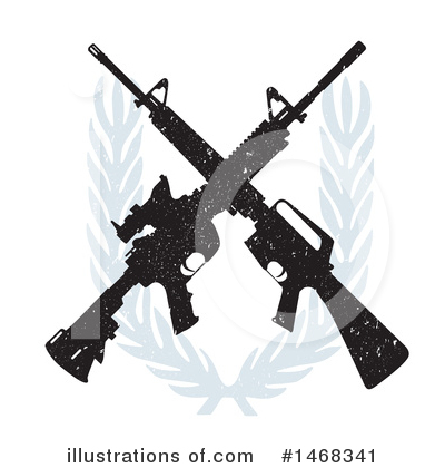 Royalty-Free (RF) Gun Clipart Illustration by BestVector - Stock Sample #1468341