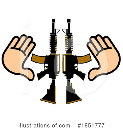 Gun Clipart #1651777 by Lal Perera