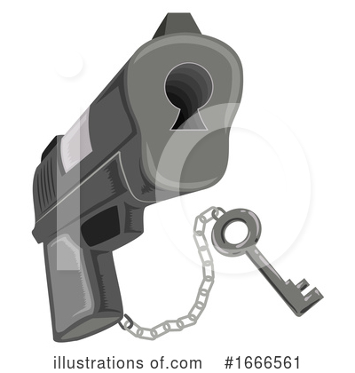 Royalty-Free (RF) Gun Clipart Illustration by BNP Design Studio - Stock Sample #1666561