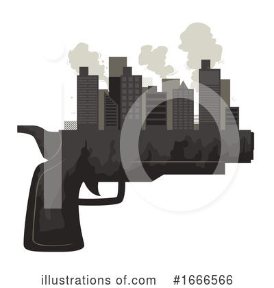 Royalty-Free (RF) Gun Clipart Illustration by BNP Design Studio - Stock Sample #1666566