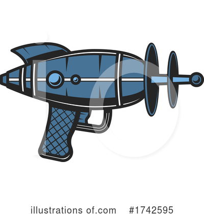Ray Gun Clipart #1742595 by Vector Tradition SM