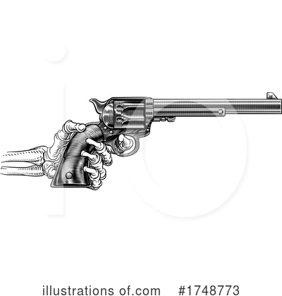Royalty-Free (RF) Gun Clipart Illustration by AtStockIllustration - Stock Sample #1748773