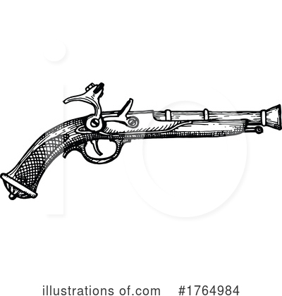 Royalty-Free (RF) Gun Clipart Illustration by Vector Tradition SM - Stock Sample #1764984