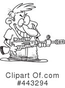 Gun Clipart #443294 by toonaday