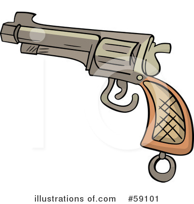 Royalty-Free (RF) Gun Clipart Illustration by Frisko - Stock Sample #59101