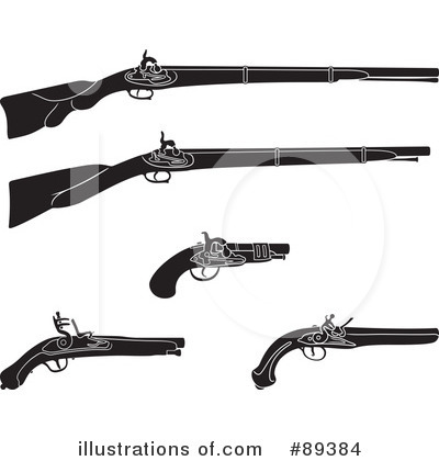Royalty-Free (RF) Gun Clipart Illustration by Frisko - Stock Sample #89384