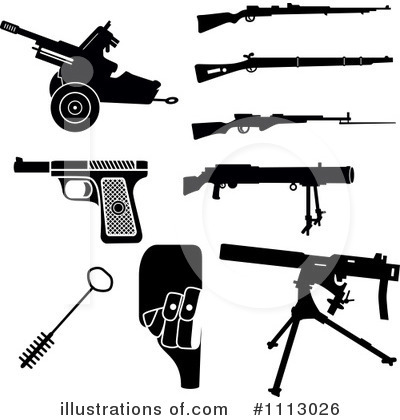 Weapons Clipart #1113026 by Frisko