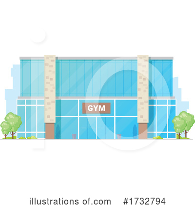 Royalty-Free (RF) Gym Clipart Illustration by Vector Tradition SM - Stock Sample #1732794