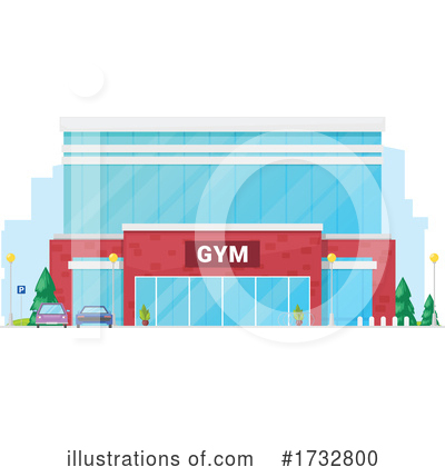 Royalty-Free (RF) Gym Clipart Illustration by Vector Tradition SM - Stock Sample #1732800
