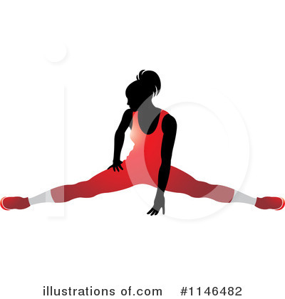 Royalty-Free (RF) Gymnast Clipart Illustration by Lal Perera - Stock Sample #1146482