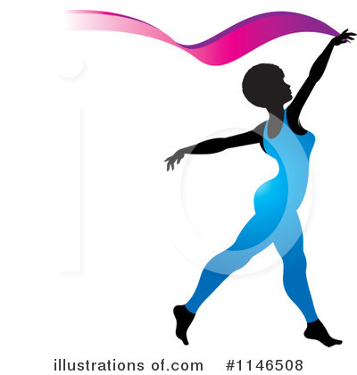 Royalty-Free (RF) Gymnast Clipart Illustration by Lal Perera - Stock Sample #1146508
