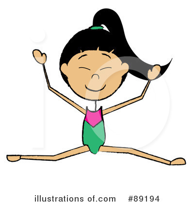 Gymnastics Clipart #89194 by Pams Clipart
