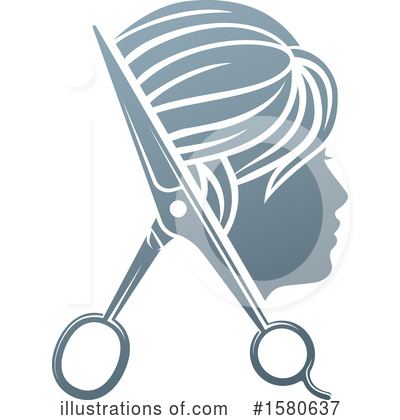 Royalty-Free (RF) Hair Clipart Illustration by AtStockIllustration - Stock Sample #1580637