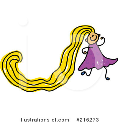 Royalty-Free (RF) Hair Clipart Illustration by Prawny - Stock Sample #216273