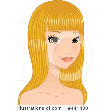 Royalty-Free (RF) Hair Clipart Illustration by Melisende Vector - Stock Sample #441400