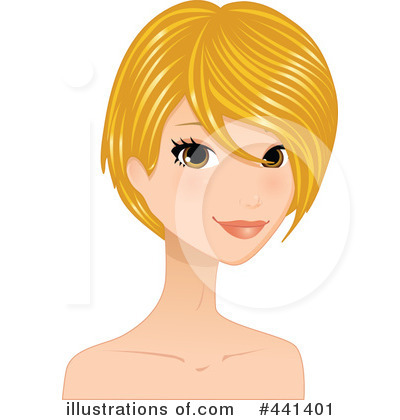 Royalty-Free (RF) Hair Clipart Illustration by Melisende Vector - Stock Sample #441401