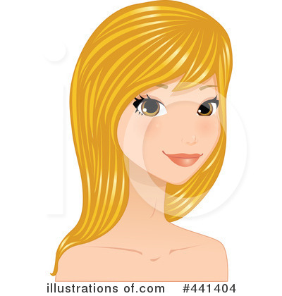 Royalty-Free (RF) Hair Clipart Illustration by Melisende Vector - Stock Sample #441404