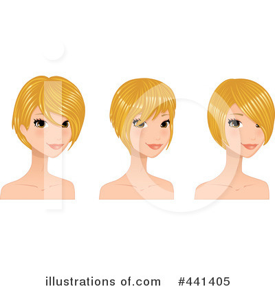 Royalty-Free (RF) Hair Clipart Illustration by Melisende Vector - Stock Sample #441405