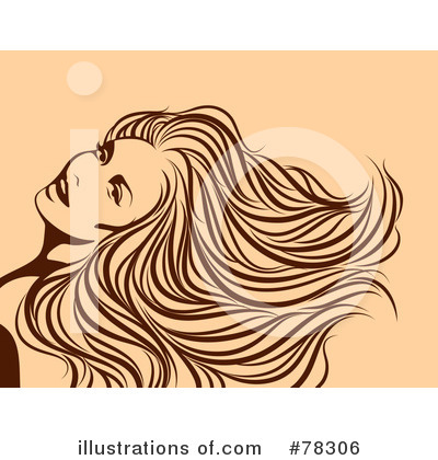 Royalty-Free (RF) Hair Clipart Illustration by elena - Stock Sample #78306