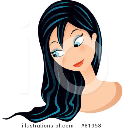 Royalty-Free (RF) Hair Clipart Illustration by Melisende Vector - Stock Sample #81953