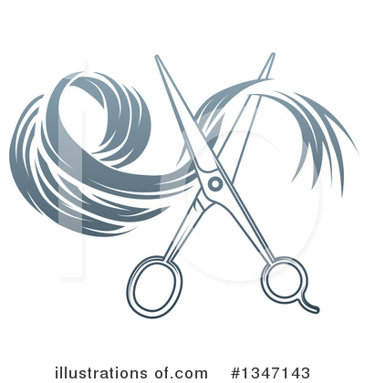 Haircut Clipart #1347143 by AtStockIllustration