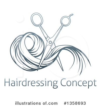 Royalty-Free (RF) Hair Cut Clipart Illustration by AtStockIllustration - Stock Sample #1358693