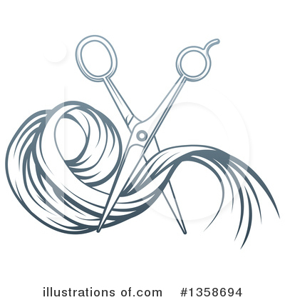 Hairstyle Clipart #1358694 by AtStockIllustration