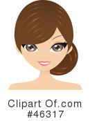 Hair Style Clipart #46317 by Melisende Vector