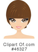 Hair Style Clipart #46327 by Melisende Vector