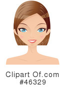 Hair Style Clipart #46329 by Melisende Vector