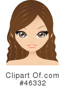 Hair Style Clipart #46332 by Melisende Vector