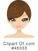 Hair Style Clipart #46333 by Melisende Vector