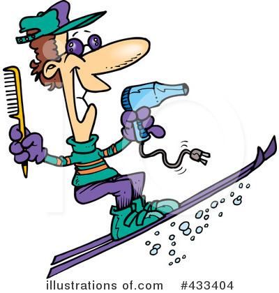 Skis Clipart #433404 by toonaday