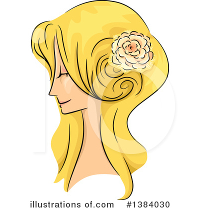 Hairstyles Clipart #1384030 by BNP Design Studio