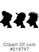 Hairstyles Clipart #218797 by Cory Thoman