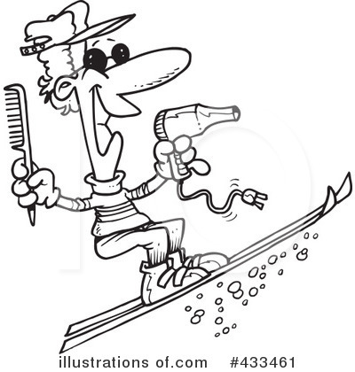 Skis Clipart #433461 by toonaday