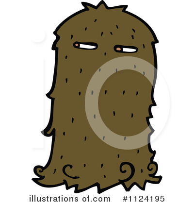 Royalty-Free (RF) Hairy Clipart Illustration by lineartestpilot - Stock Sample #1124195